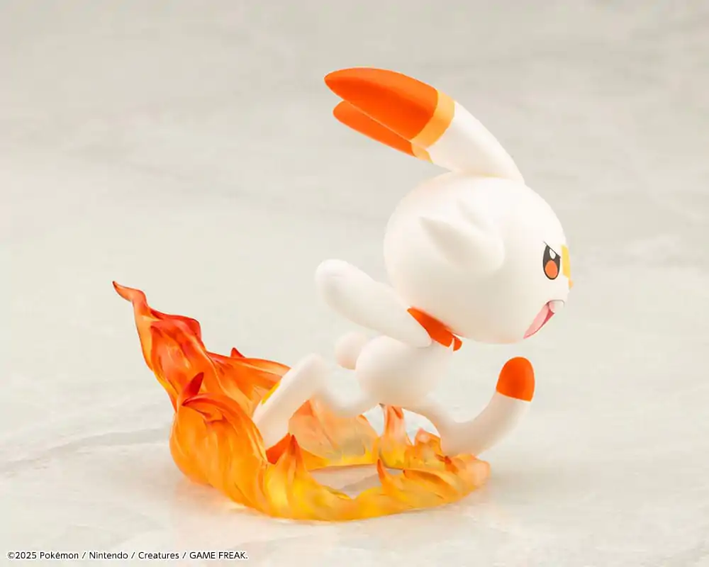 Pokémon ARTFXJ Socha 1/8 Victor a Scorbunny 21 cm fotografii produktu