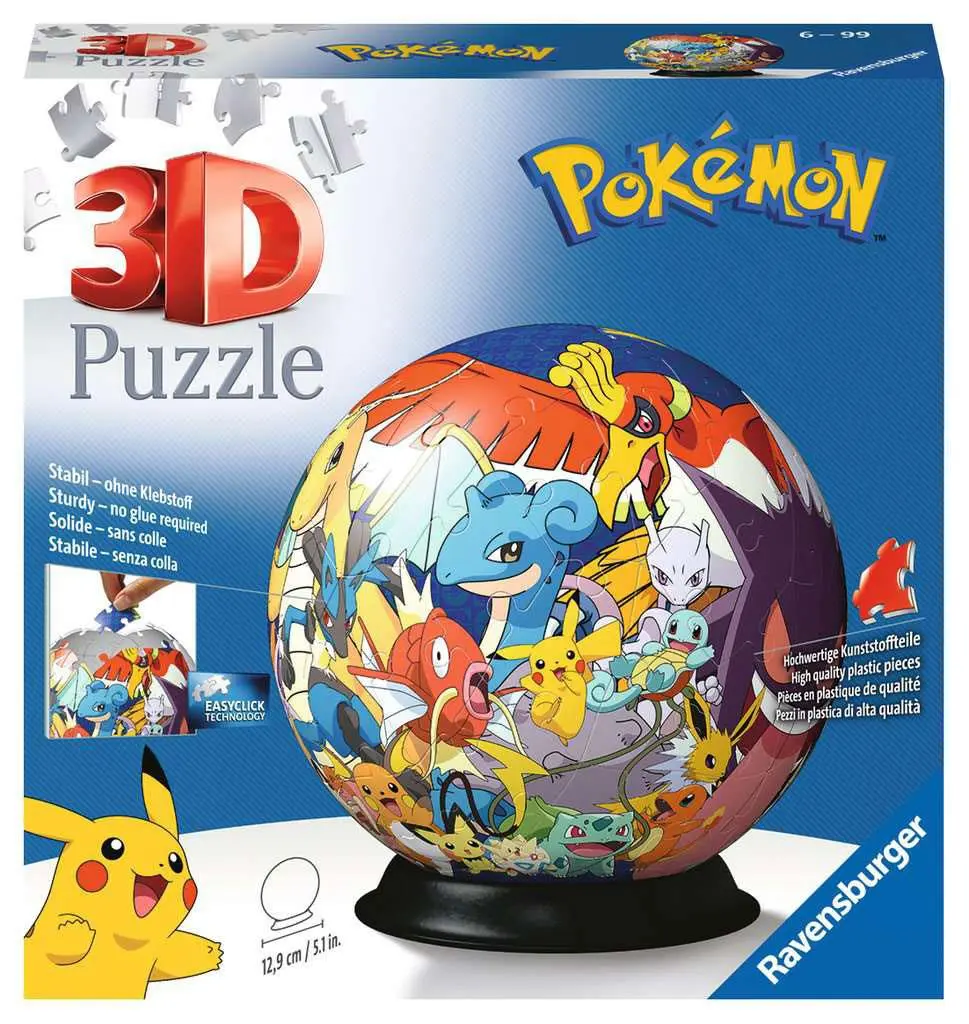 Pokémon 3D puzzle koule (73 dílků) fotografii produktu