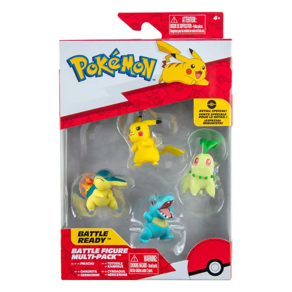 Pokémon Battle Figure Set Sada figurek 4-Pack fotografii produktu