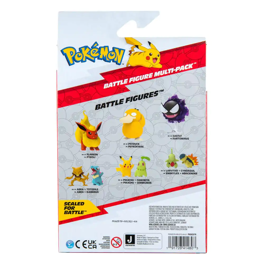 Pokémon Battle Figure Set Sada figurek 4-Pack fotografii produktu