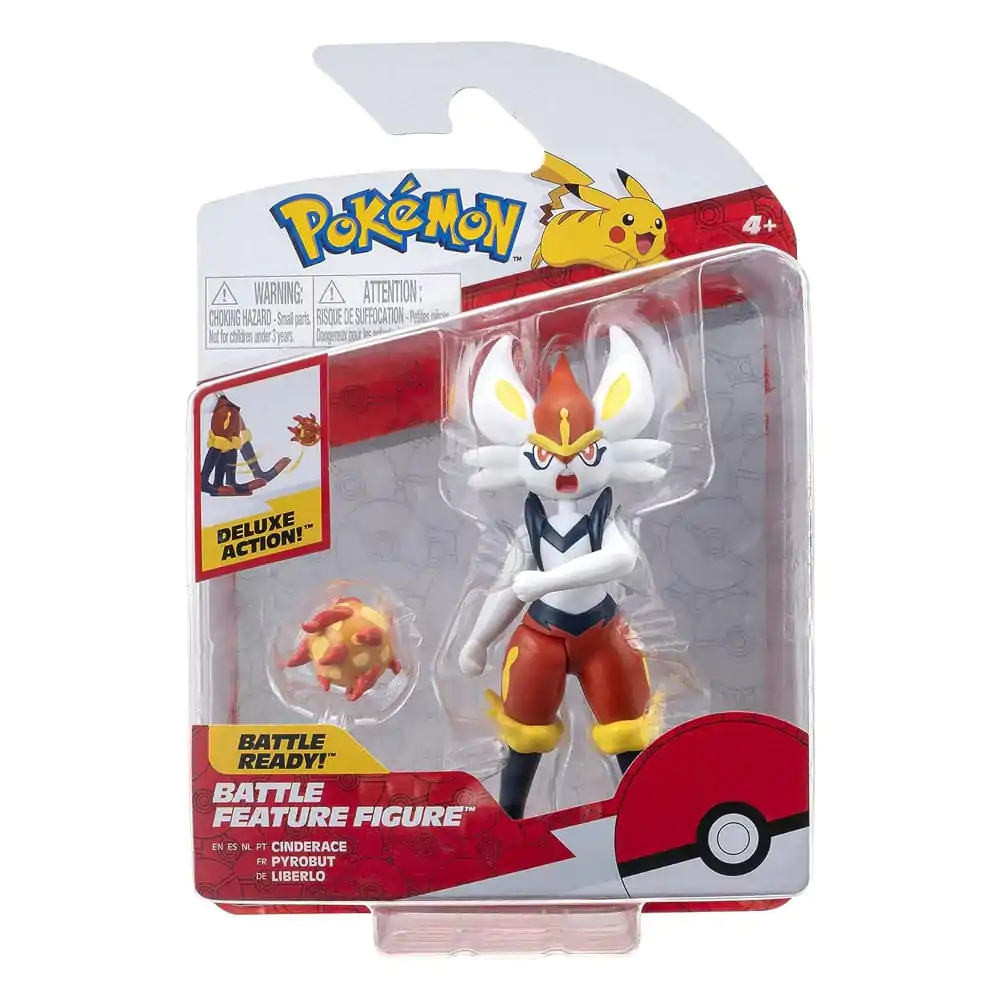 Pokémon Battle Feature Figure Cinderace 10 cm fotografii produktu