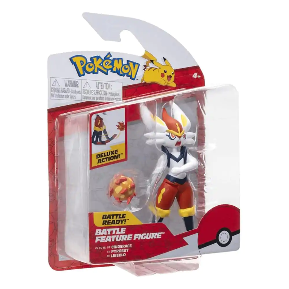 Pokémon Battle Feature Figure Cinderace 10 cm fotografii produktu