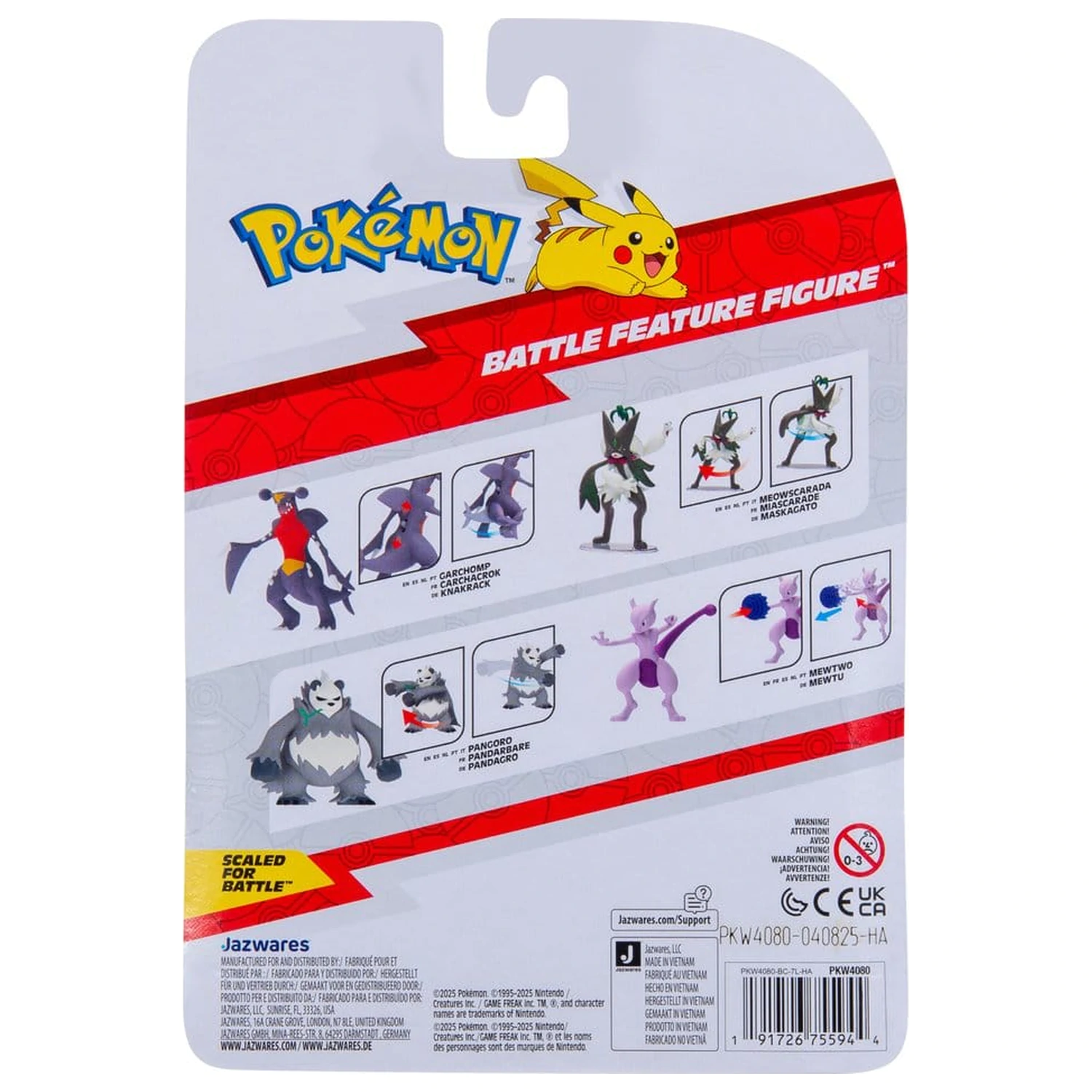 Pokémon Battle Feature figurka Meowscarada fotografii produktu