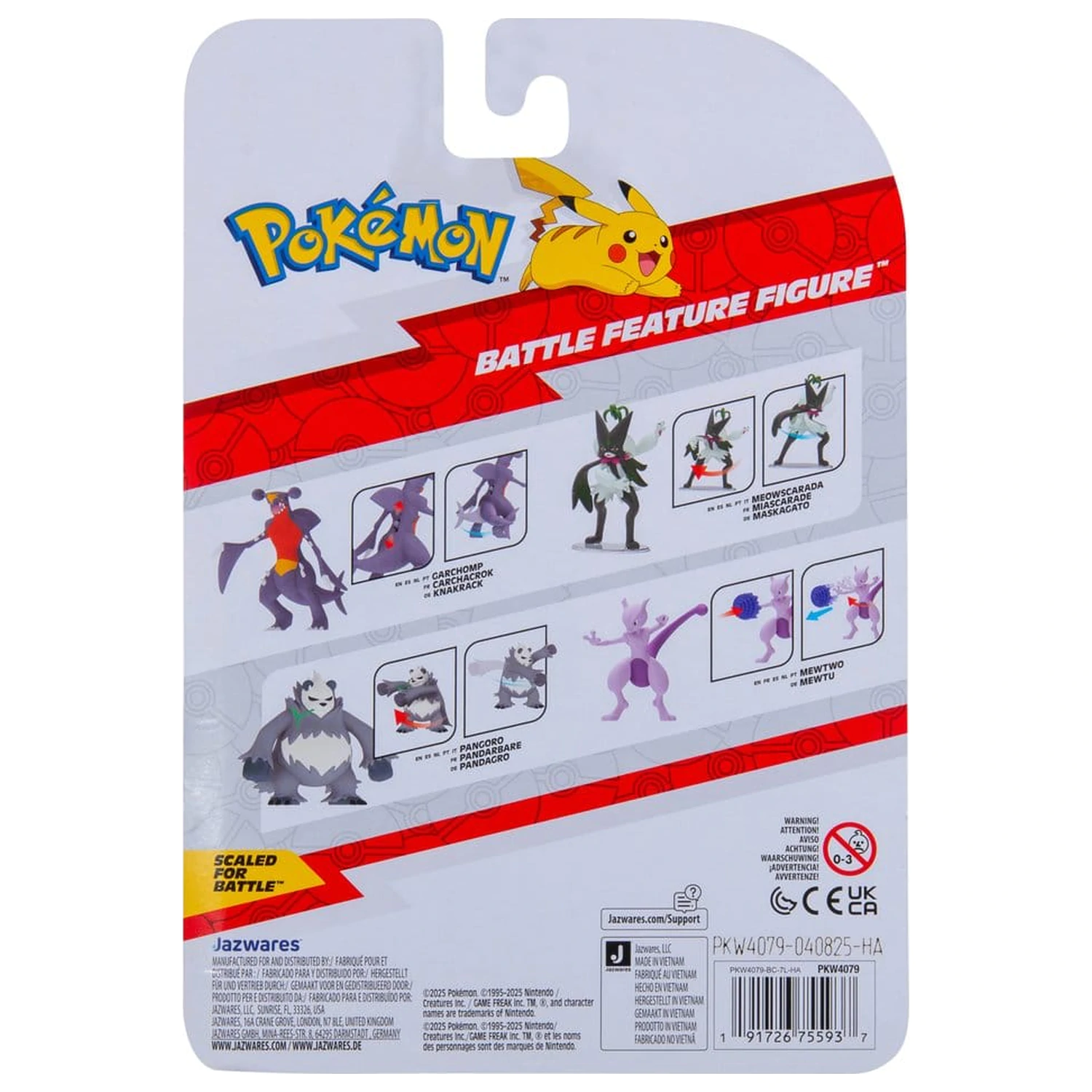Pokémon Battle Feature figurka Pangoro fotografii produktu