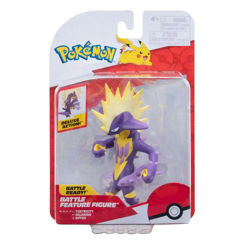 Pokémon Battle Feature Figurka Toxtricity 7 cm fotografii produktu