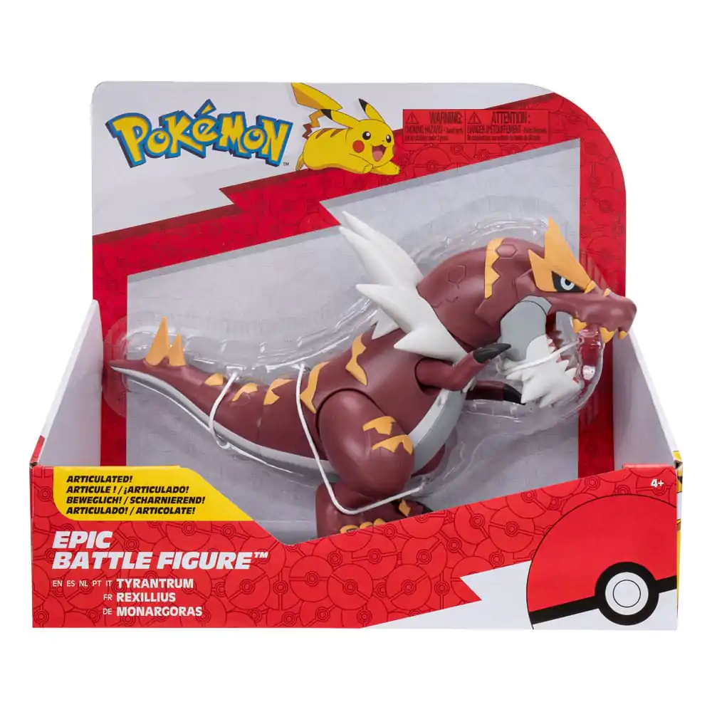 Pokémon Battle Feature Figurka Tyrantrum 28 cm fotografii produktu