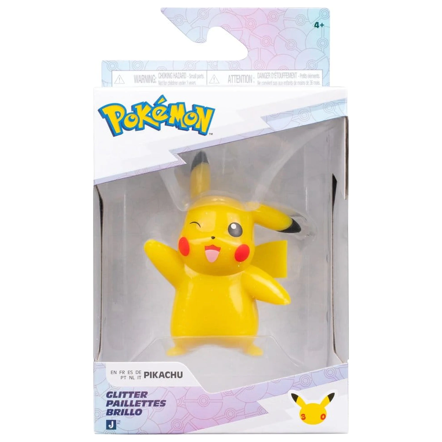 Pokémon Battle Figure Akční figurka Pikachu (30th Anniversary Glitter) 8 cm fotografii produktu
