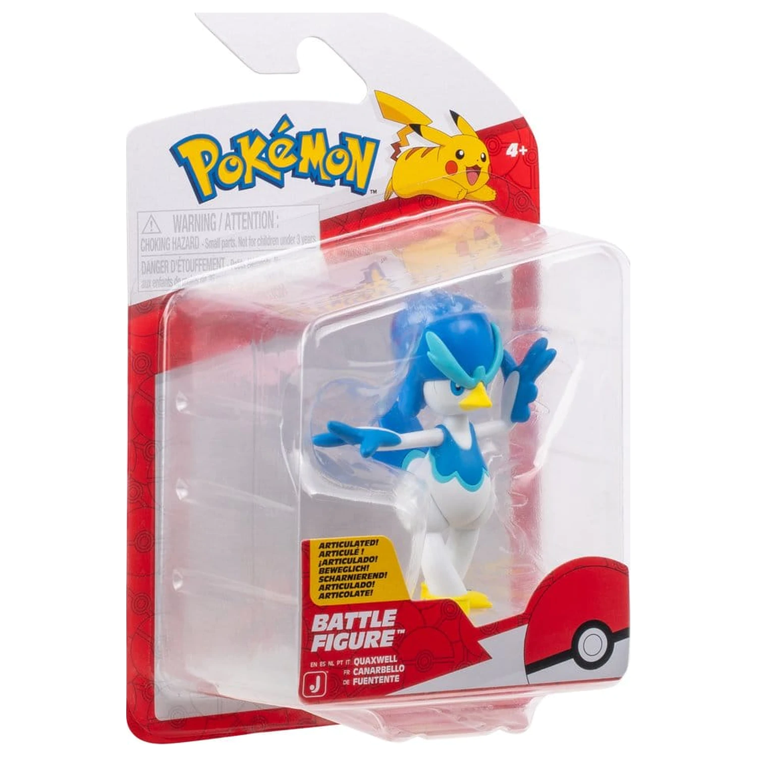 Pokémon Battle Figure Akční figurka Wave 21 Quaxwell fotografii produktu