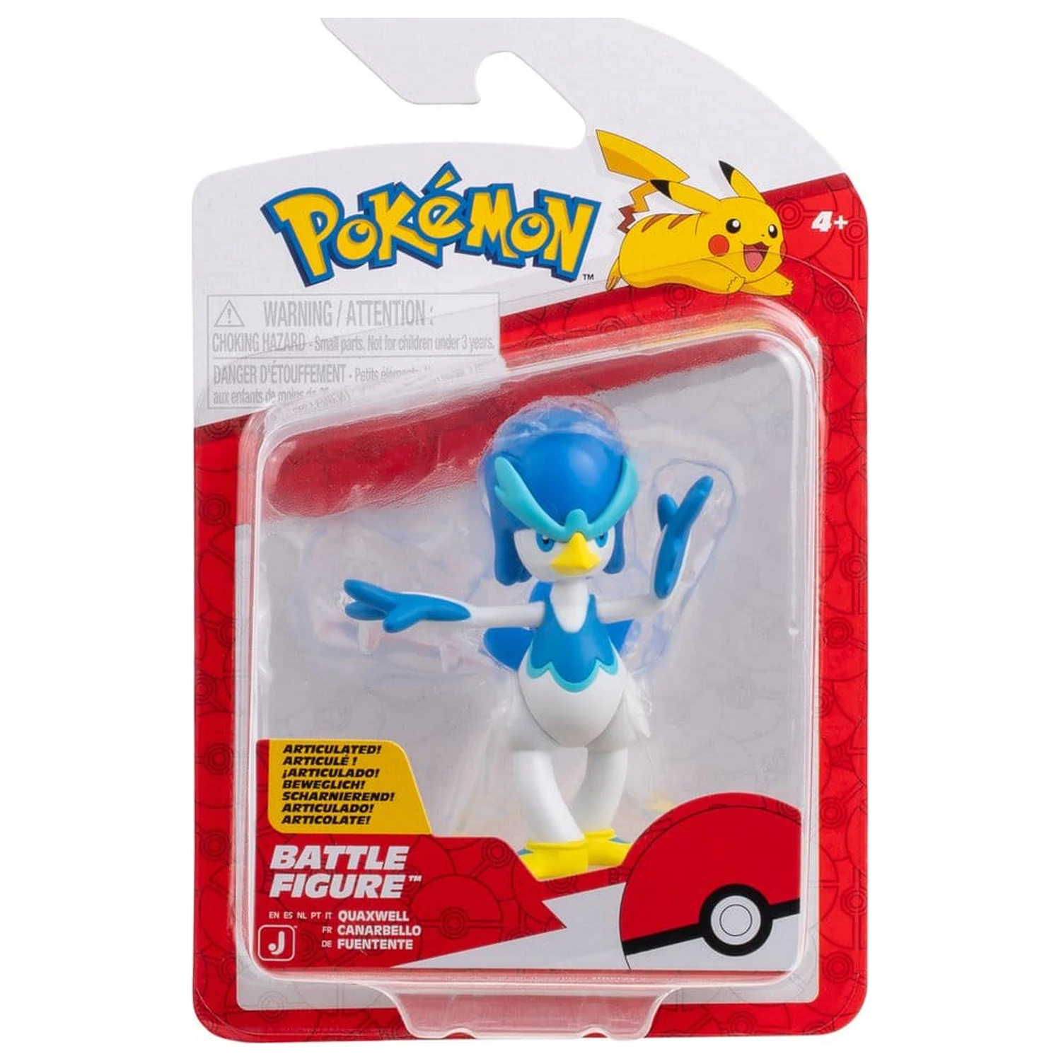 Pokémon Battle Figure Akční figurka Wave 21 Quaxwell fotografii produktu