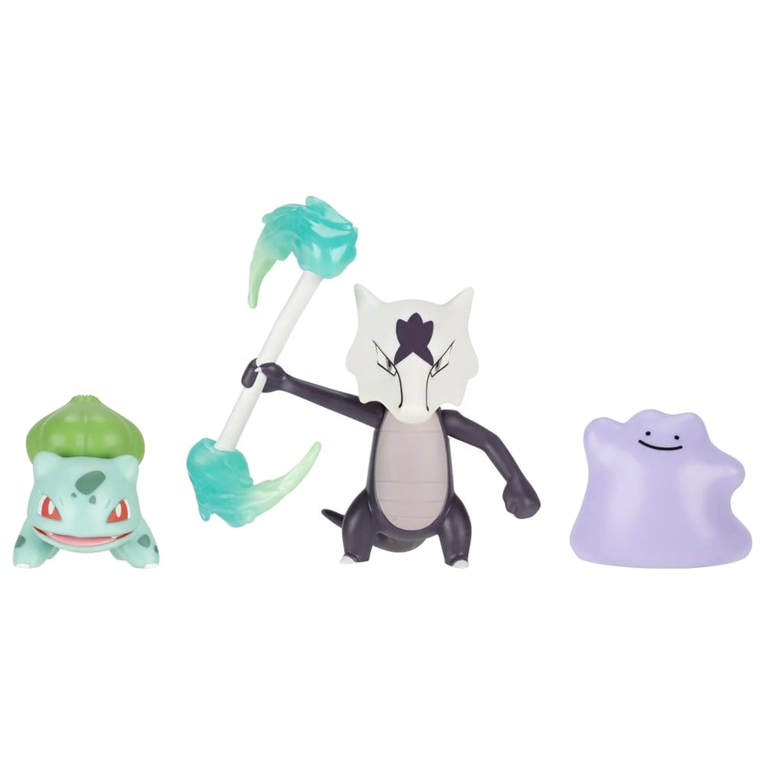 Pokémon Battle Figure Set akční figurky Bulbasaur, Ditto & Alolan Marowak (3 kusy) fotografii produktu