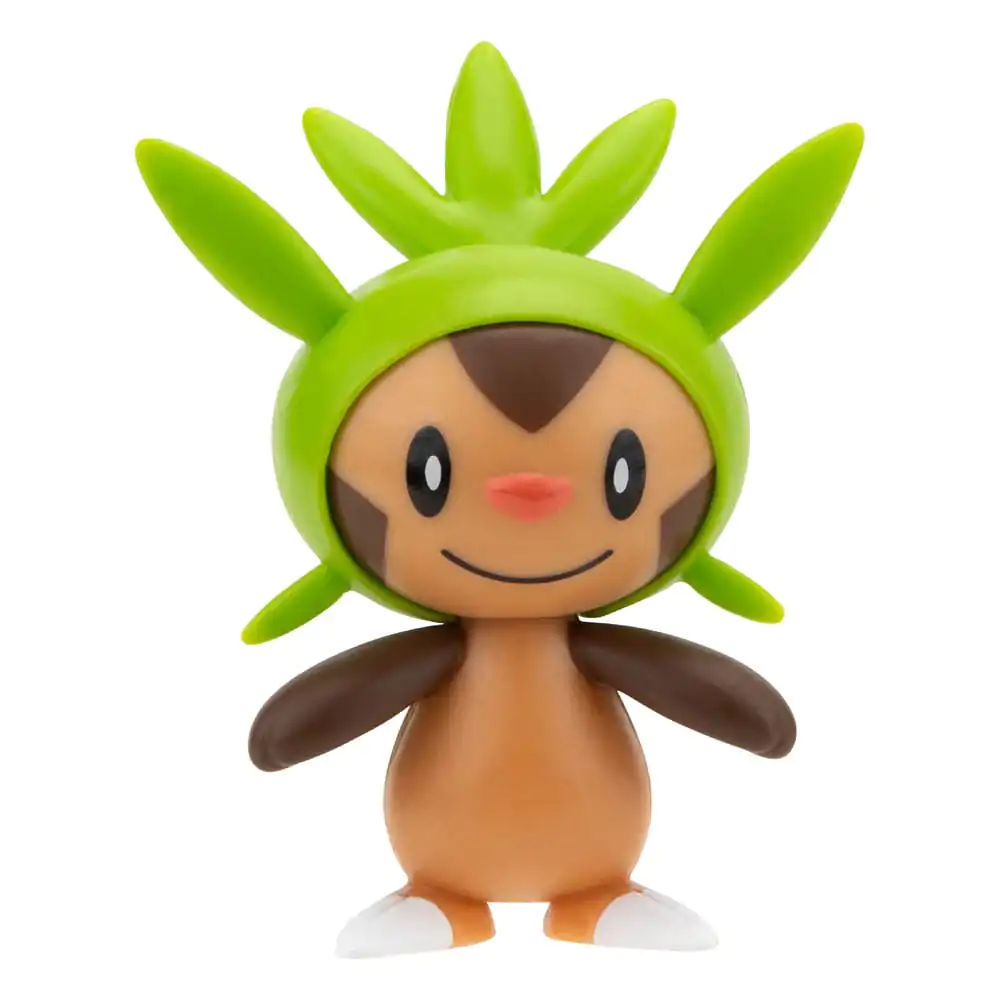 Pokémon Battle Figure Set prvních partnerů, 2-balení figurek Chespin, Beldum 5 cm fotografii produktu