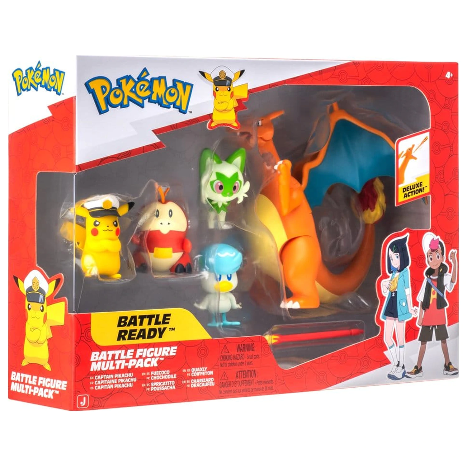 Pokémon Battle Figure akční figurky 6 kusů, multi-balení fotografii produktu