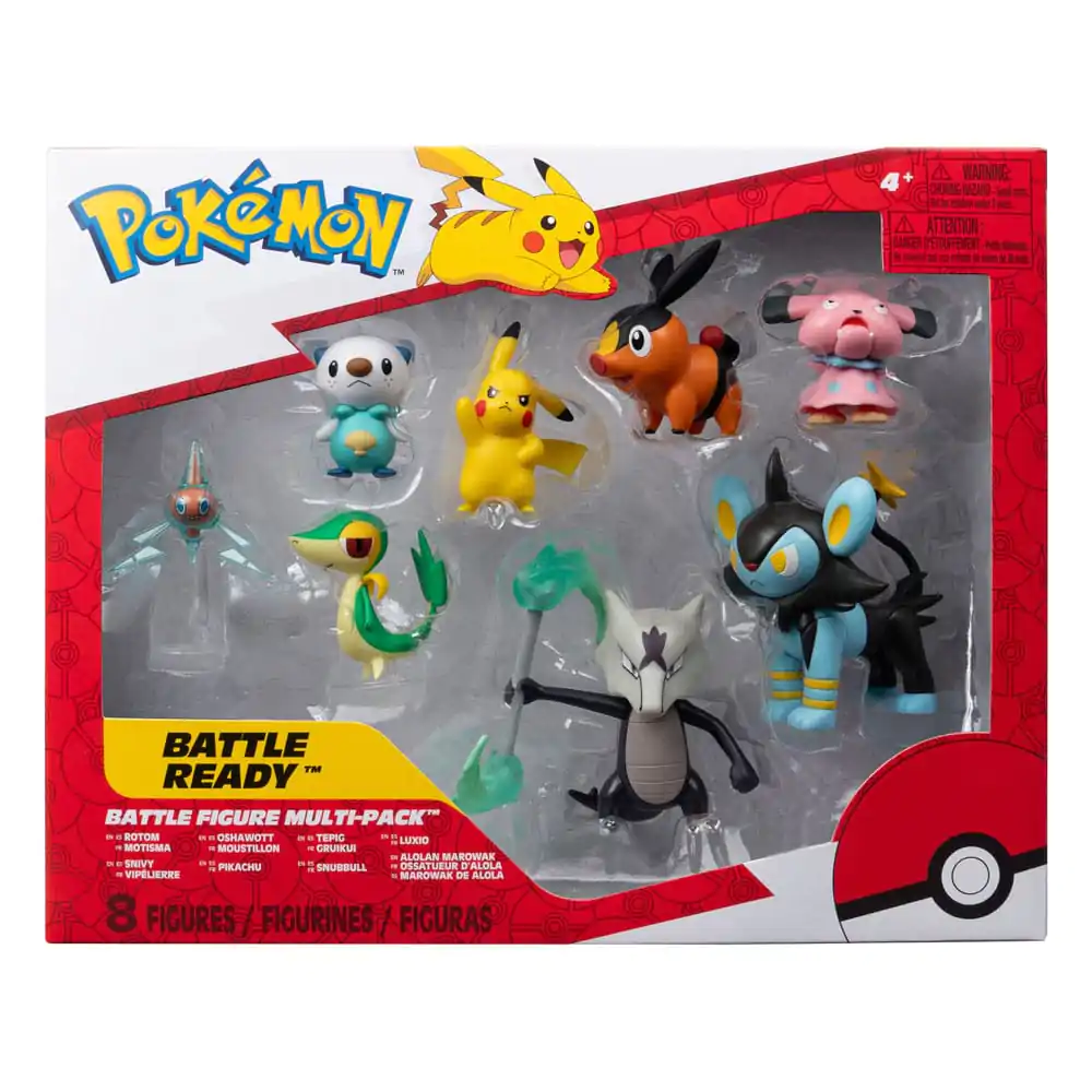 Pokémon Battle Figurka Set 8-Pack fotografii produktu