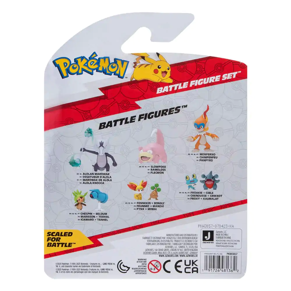 Pokémon Battle Figurky Set 3-Pack Clefairy, Beldum, Sirfetch'd 5 cm fotografii produktu