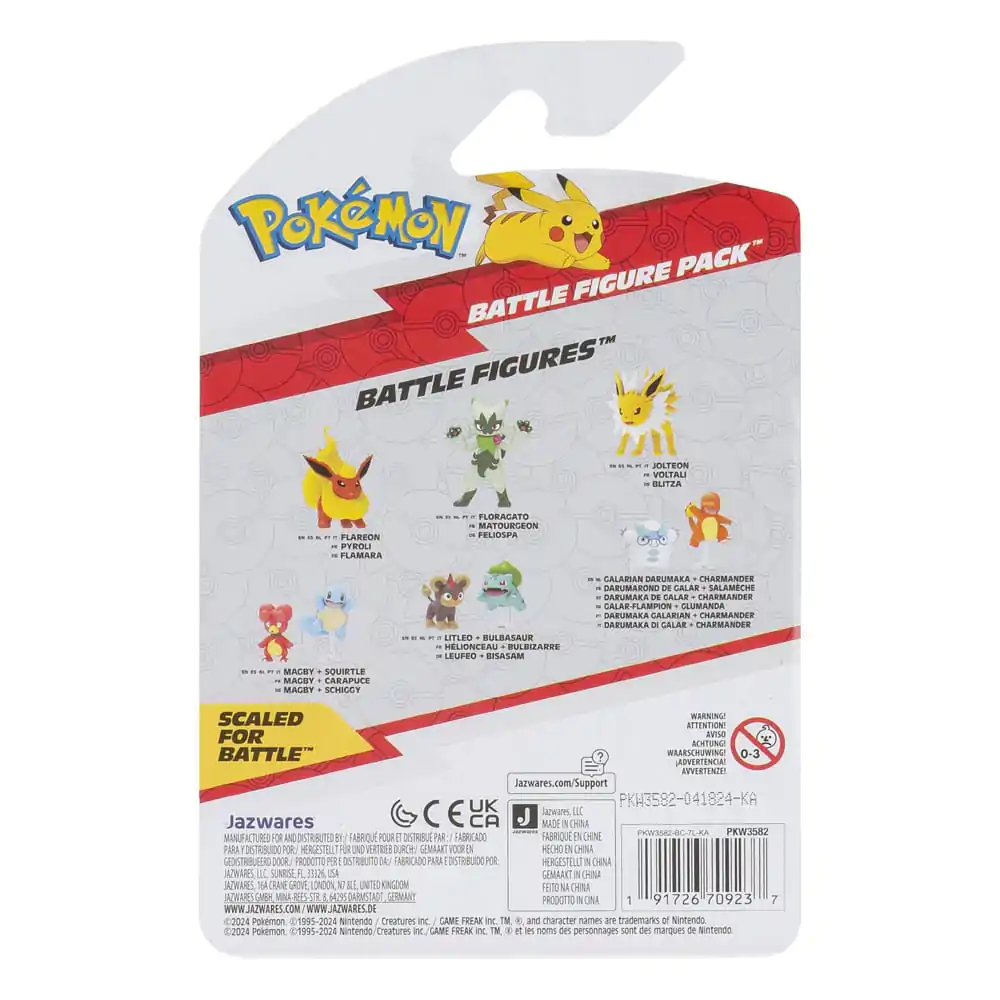 Pokémon Battle Figurka Set Figurka 2-Pack Darumaka & Charmander #5 fotografii produktu