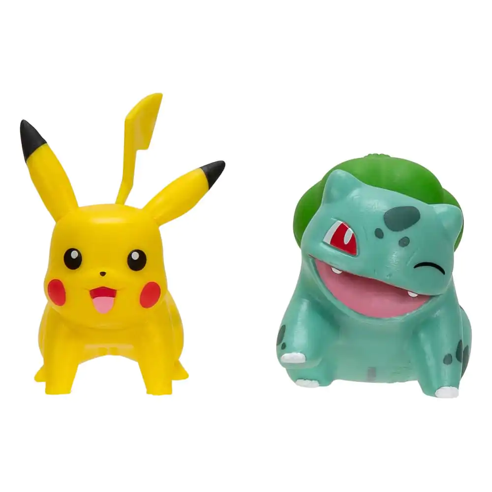 Pokémon Battle Figure First Partner Set Figurka 2-Pack Bulbasaur #2, Pikachu #1 fotografii produktu
