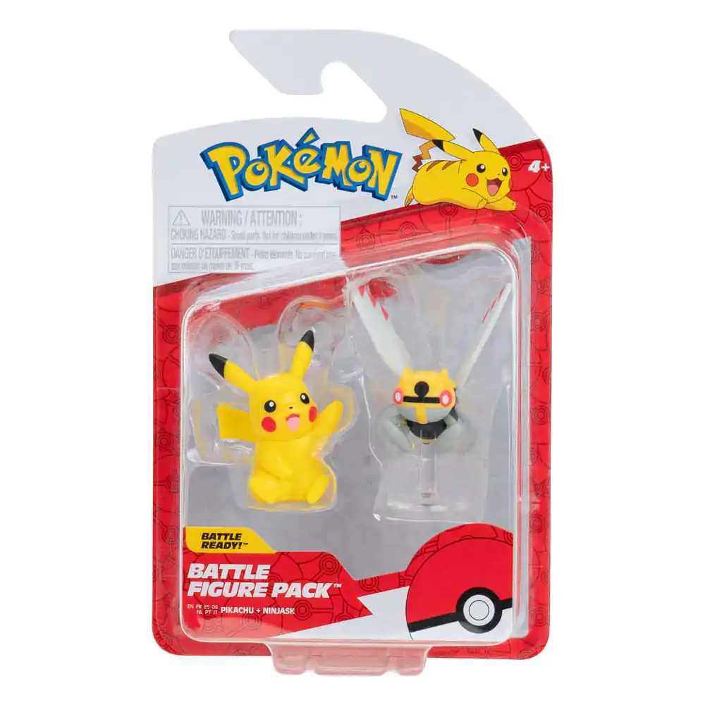 Pokémon Battle Figure Set Sada figurek 2-Pack Ninjask & Pikachu #7 fotografii produktu