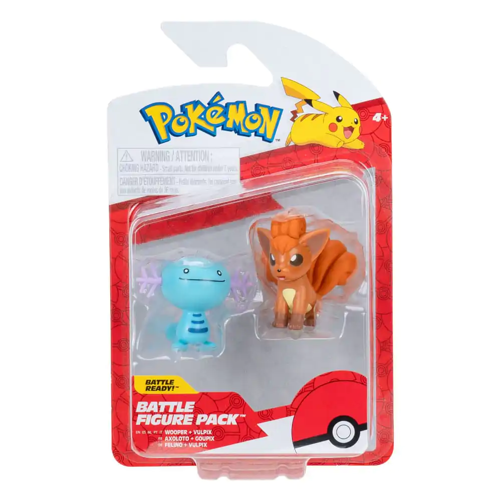 Pokémon Battle Figure Set 2-Pack figurek Wooper & Vulpix fotografii produktu