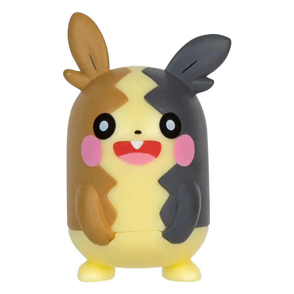 Pokémon figurky do bitvy, sada 3 kusů Morpeko (Full-Belly Mode), Bulbasaur #1, Raboot 5 cm fotografii produktu