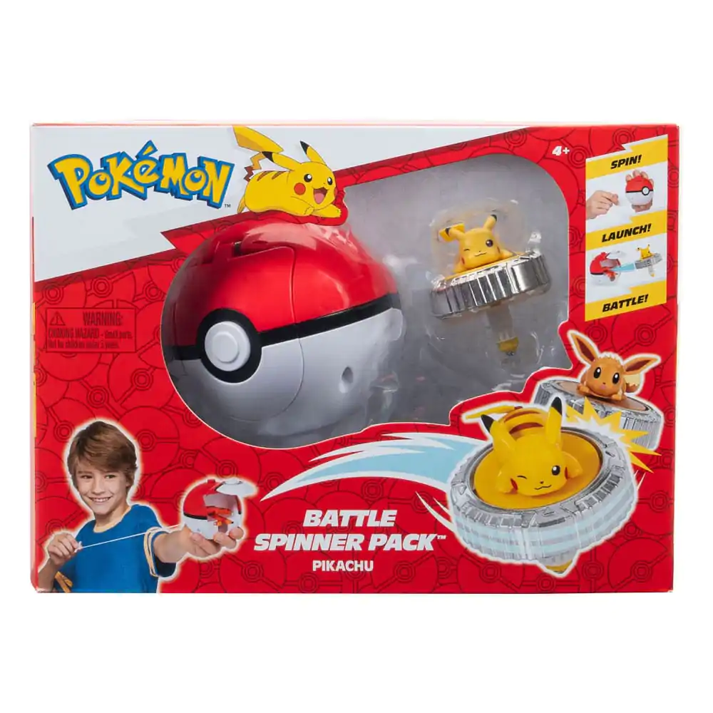 Pokémon Bojový Spinner Balení Pikachu #1 a Poké Ball fotografii produktu