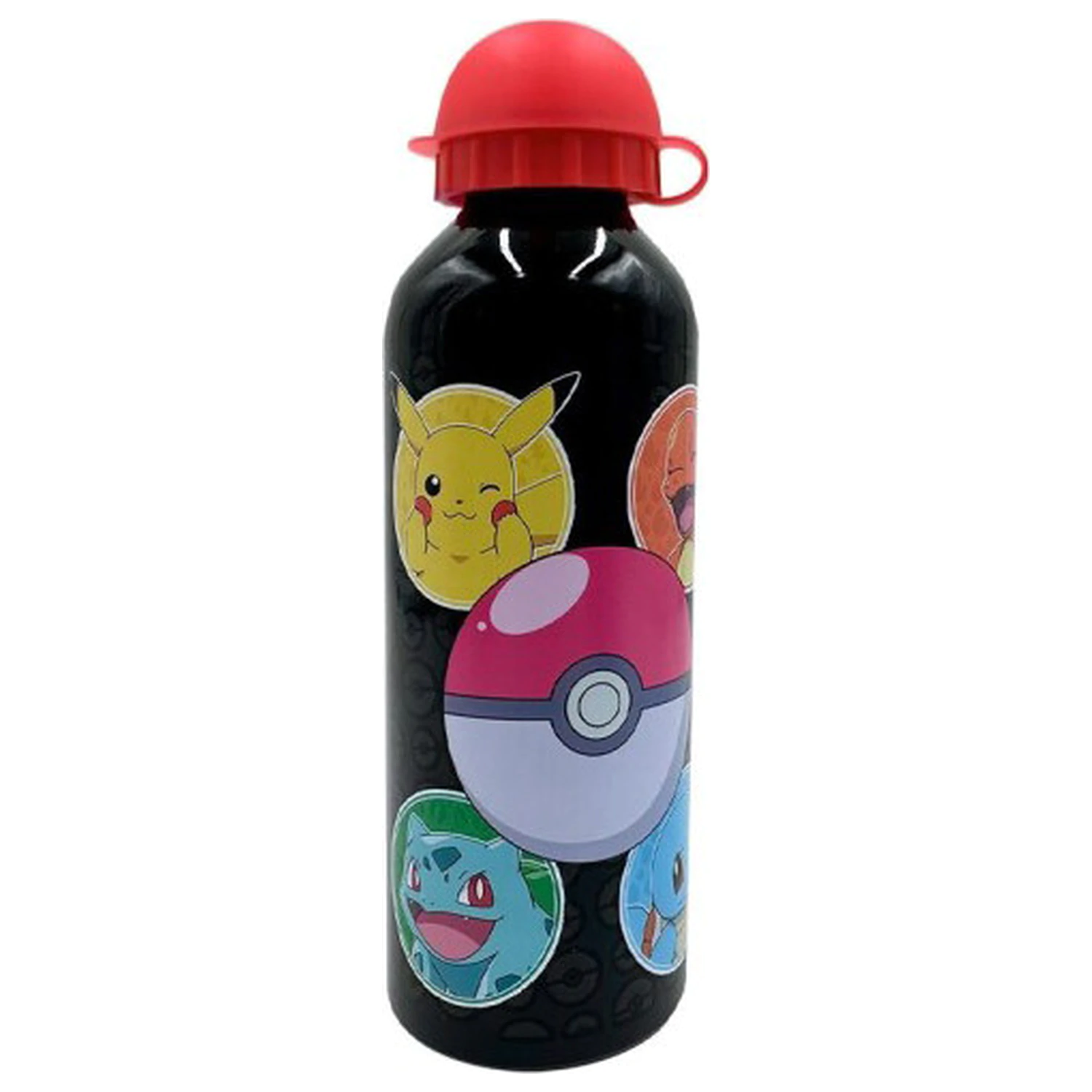 Pokemon Black hliníková láhev na vodu s pítkem 500 ml fotografii produktu