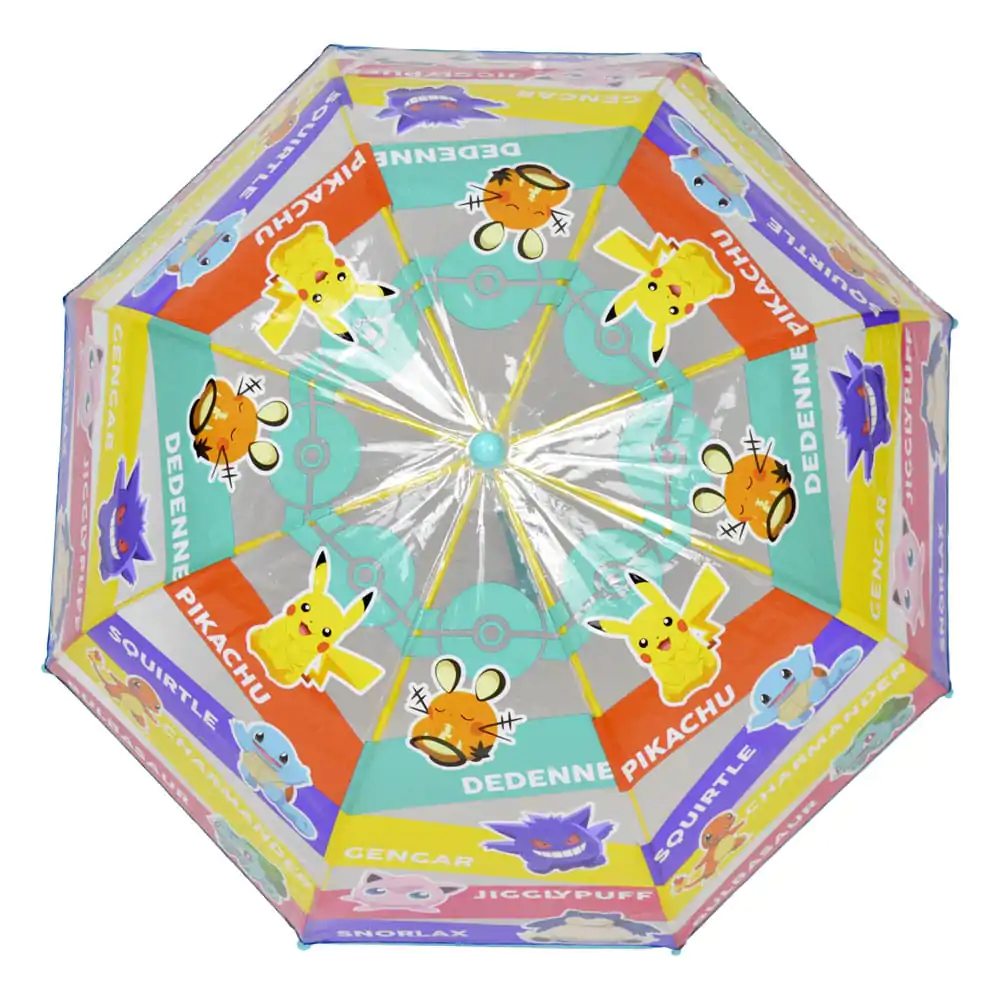 Pokemon dětský manuální deštník Bubble průhledný fotografii produktu
