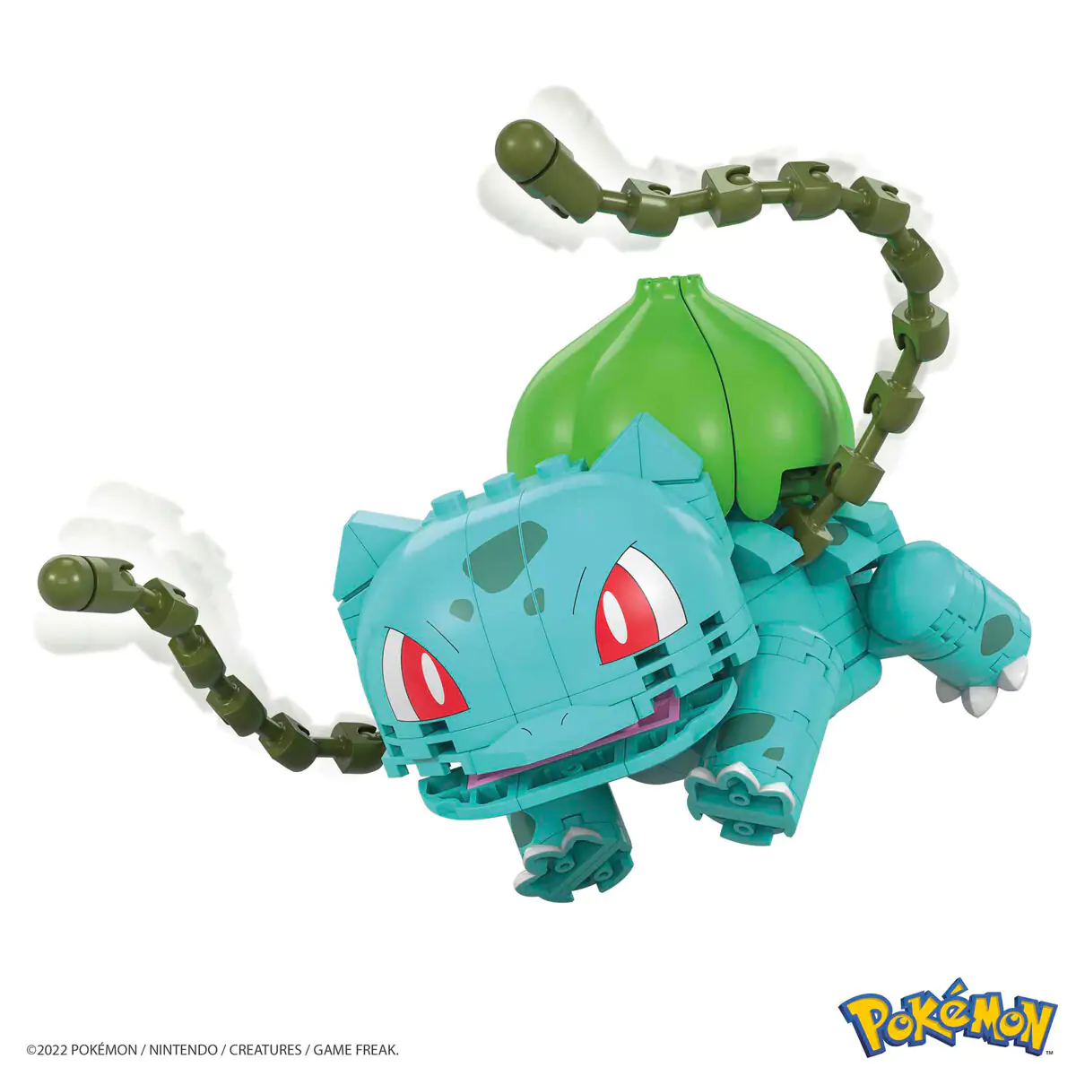 Pokémon Mega Construx Wonder Builders stavebnice Bulbasaur 10 cm fotografii produktu