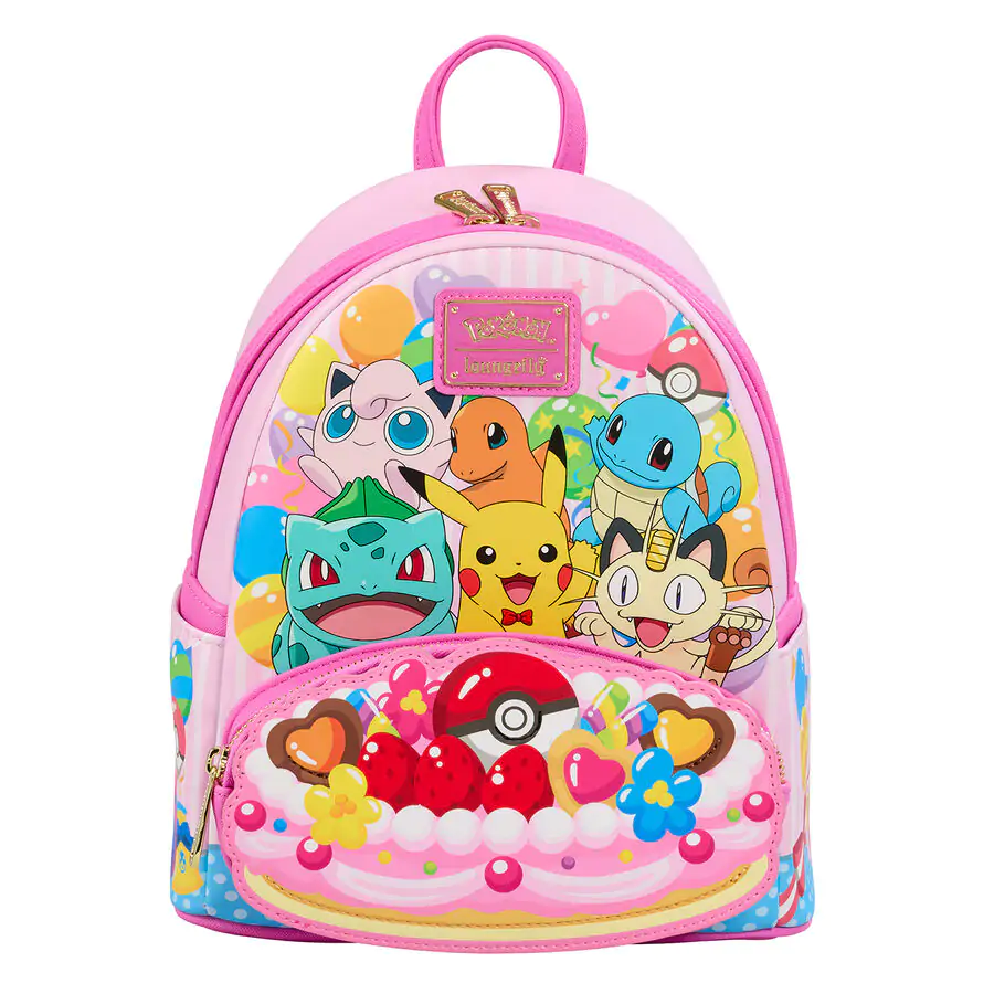 Loungefly Pokemon Friends Party batoh 26cm fotografii produktu