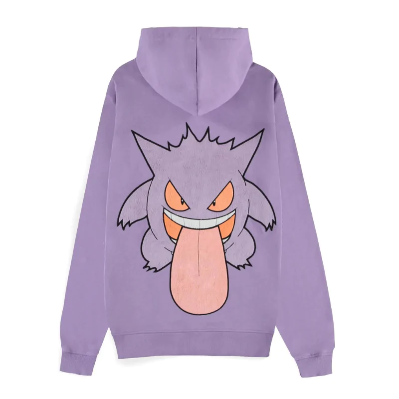 Pokemon Zipper Hoodie Svetr Gengar fotografii produktu