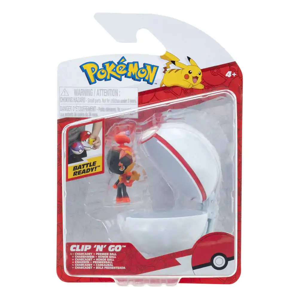 Pokémon Clip'n'Go Poké Balls Charcadet & Premier BallPokémon Clip'n'Go Poké Baly Charcadet & Premier Ball fotografii produktu