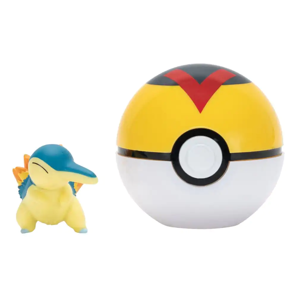 Pokémon Clip'n'Go Poké Balls Cyndaquil & Level BallPokémon Clip'n'Go Poké Bally Cyndaquil a Level Ball fotografii produktu