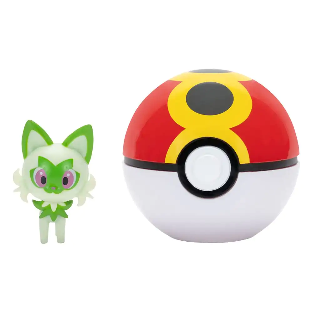 Pokémon Clip'n'Go Poké Balls Sprigatito & Opakovat Koule fotografii produktu