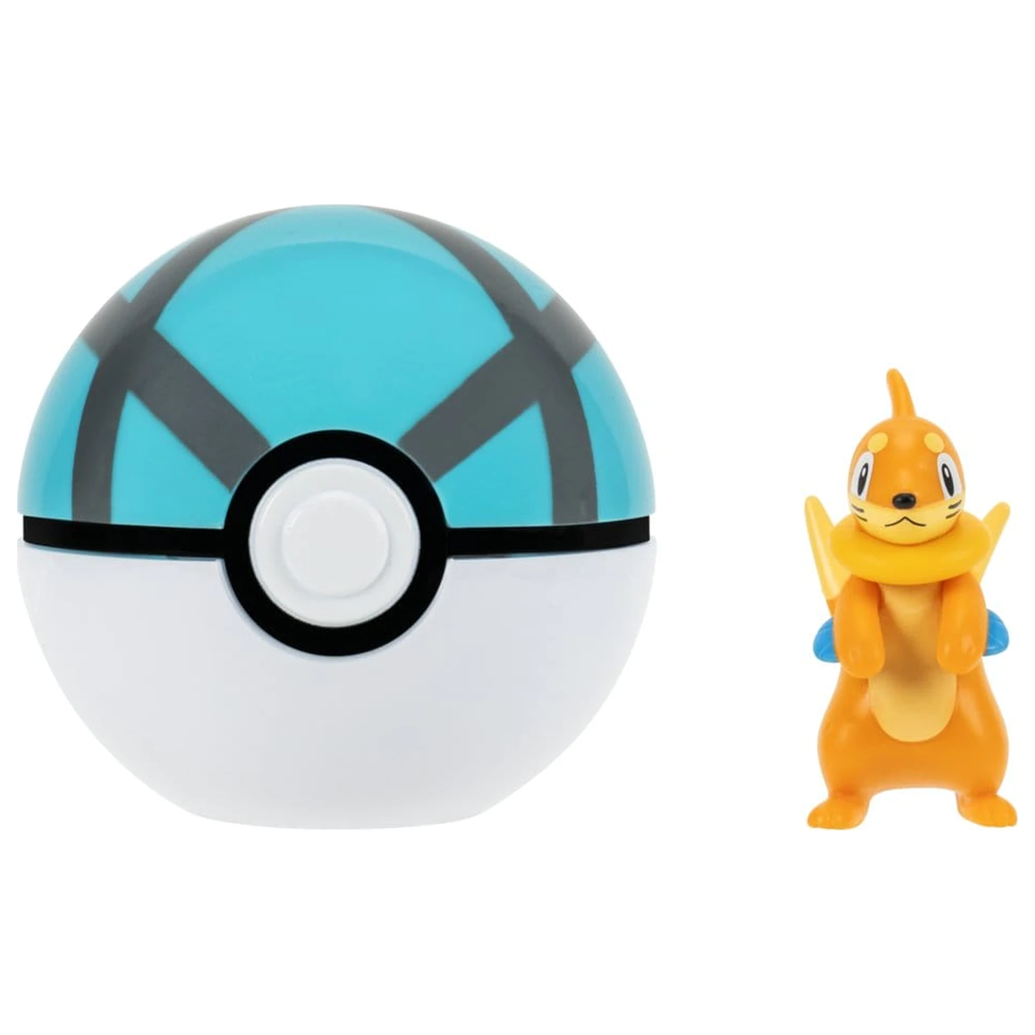 Pokémon Clip 'n' Go Akční figurka Buizel a síťový míč fotografii produktu
