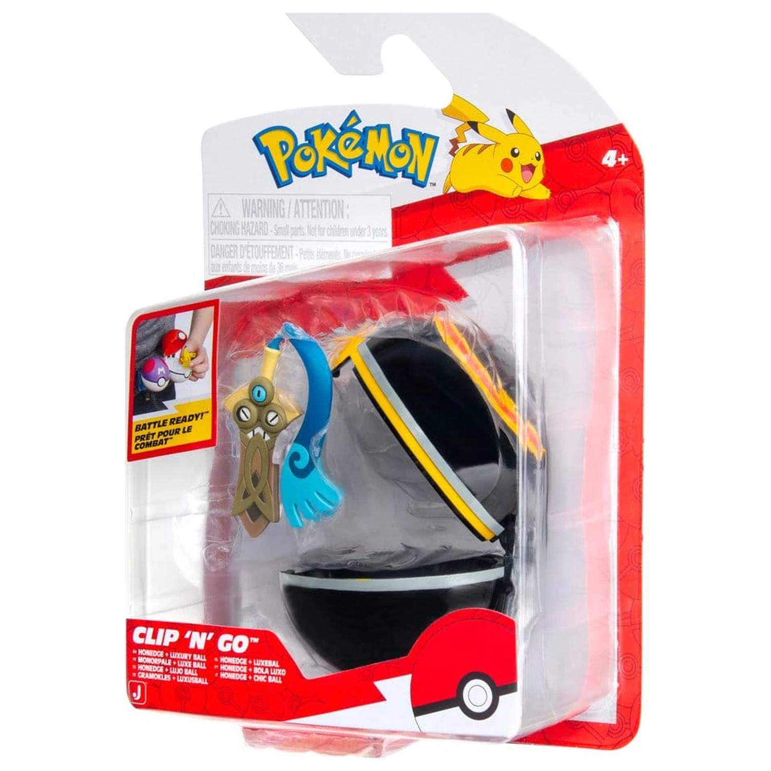 Pokémon Clip 'n' Go Akční figurka Wave 22 Honedge & Luxury Ball fotografii produktu