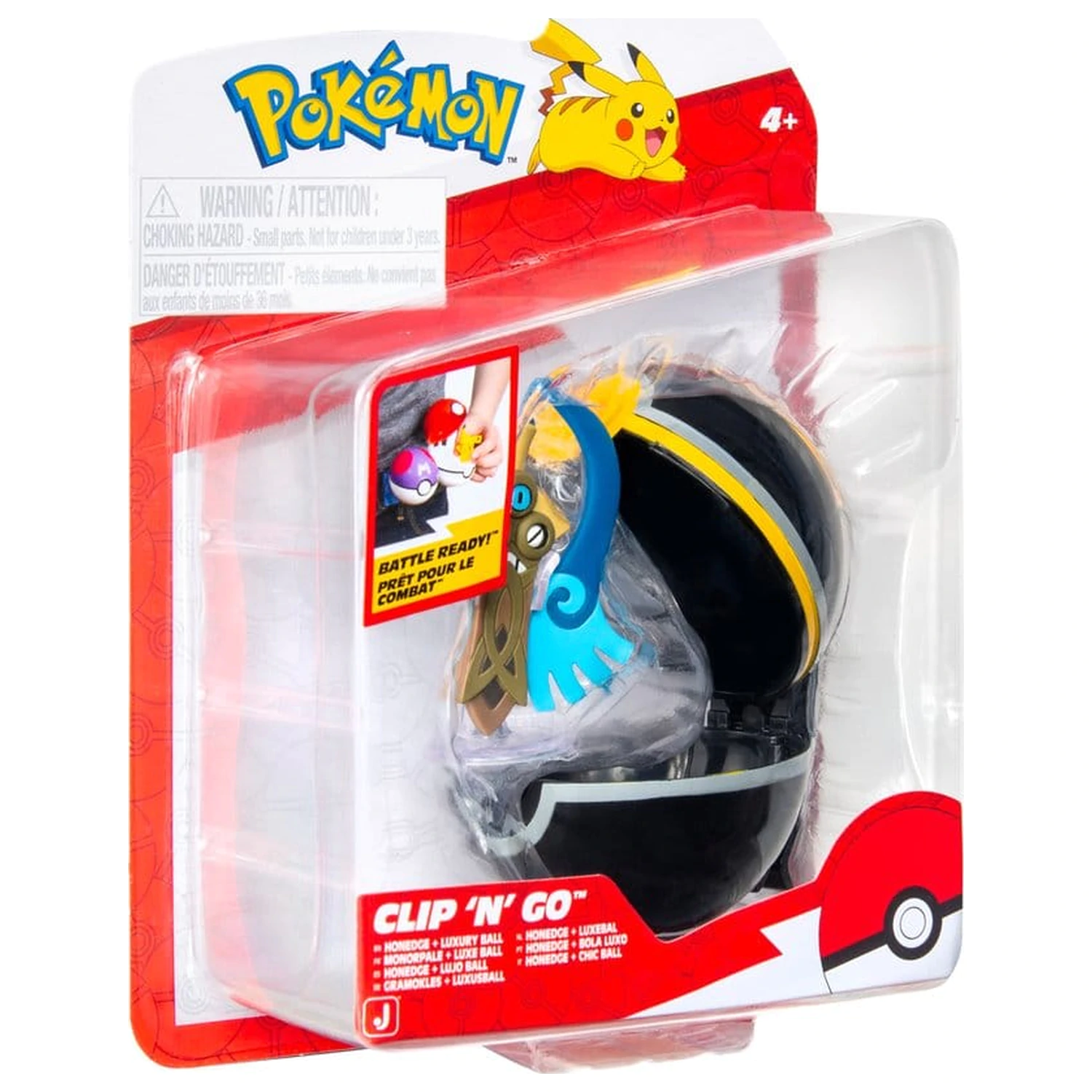 Pokémon Clip 'n' Go Akční figurka Wave 22 Honedge & Luxury Ball fotografii produktu