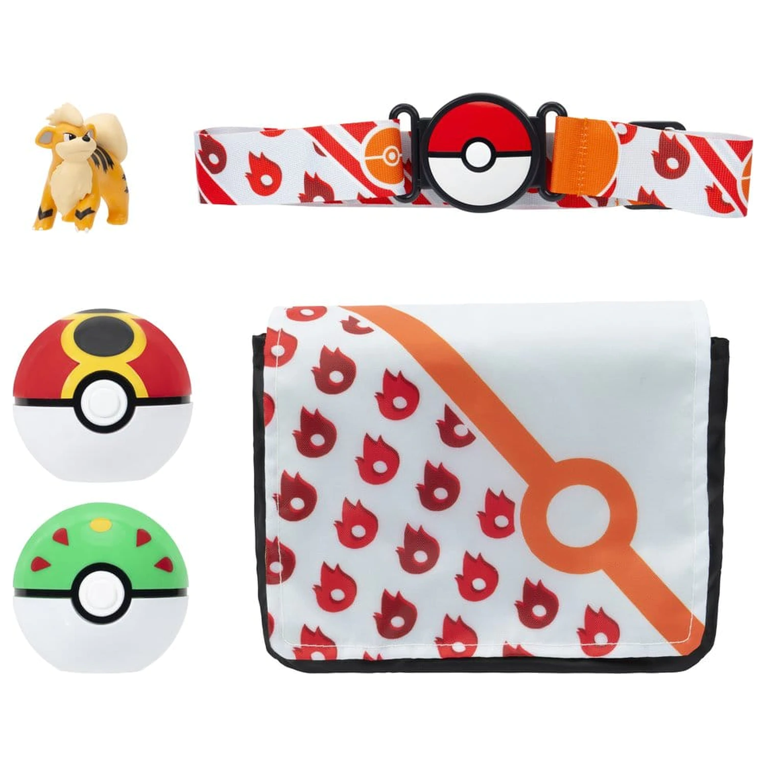 Pokémon Clip 'n' Go Bandolier Set Growlithe fotografii produktu