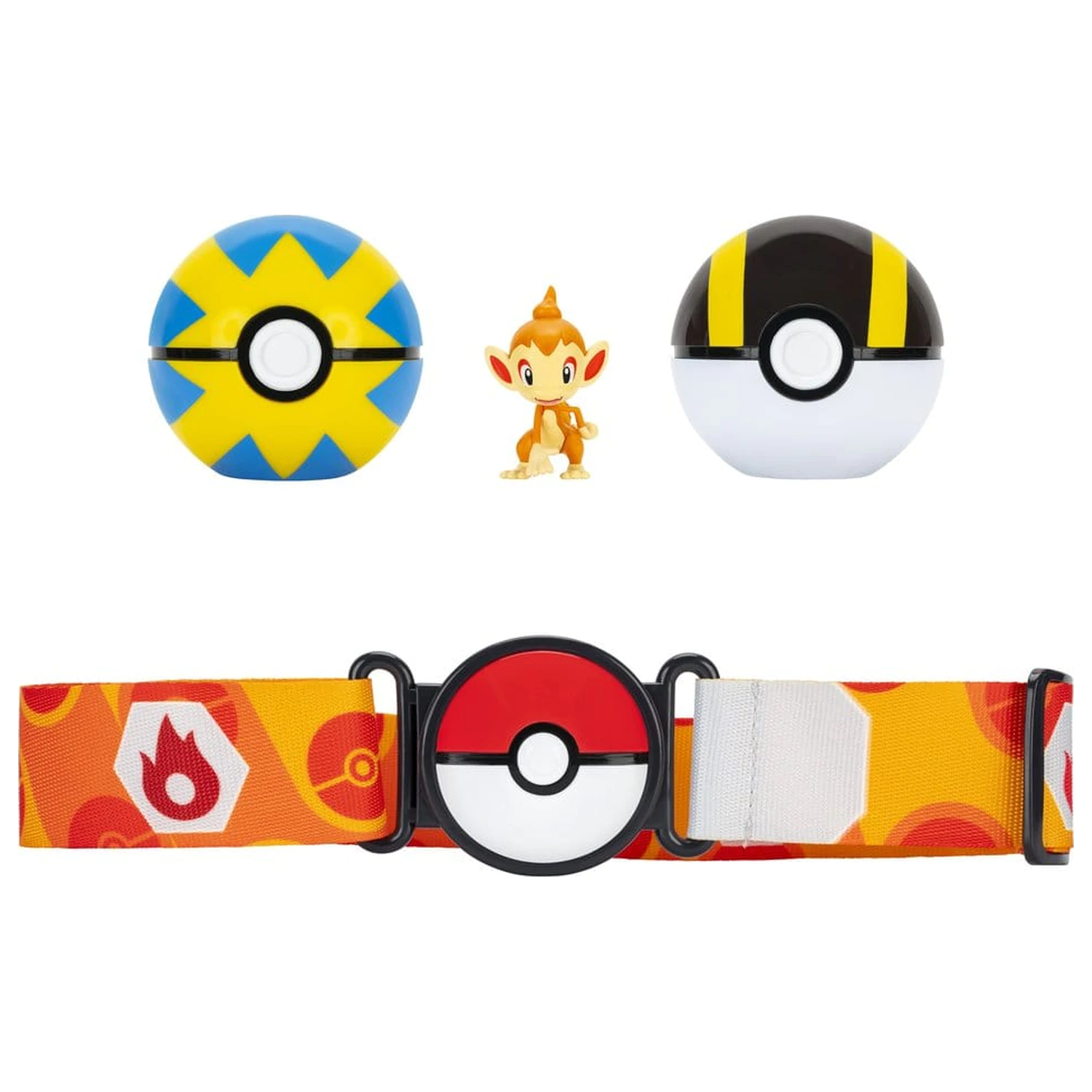 Pokémon Clip 'n' Go Sady pásů Chimchar fotografii produktu