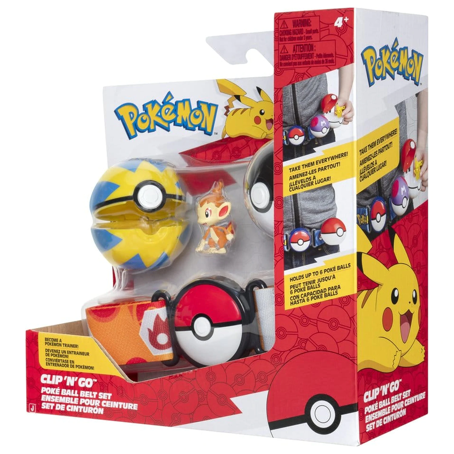 Pokémon Clip 'n' Go Sady pásů Chimchar fotografii produktu