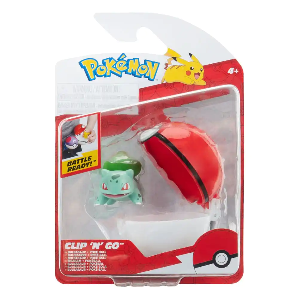 Pokémon Clip'n'Go Poké Balls Bulbasaur #1 & Poké Ball fotografii produktu