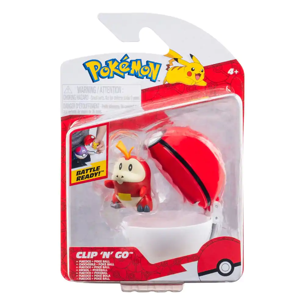 Pokémon Clip'n'Go Poké Balls Fuecoco with Poké Ball fotografii produktu