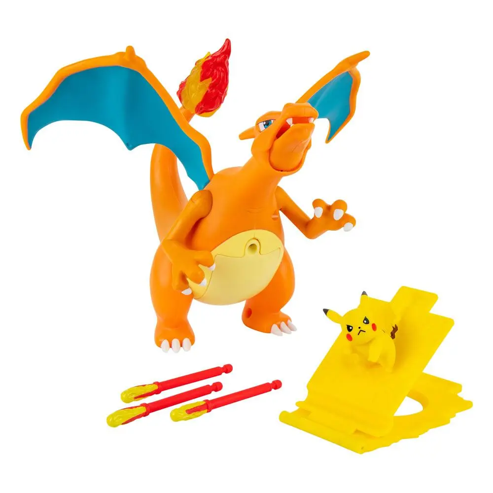 Pokémon Interaktivní Deluxe akční figurka Charizard 15 cm fotografii produktu