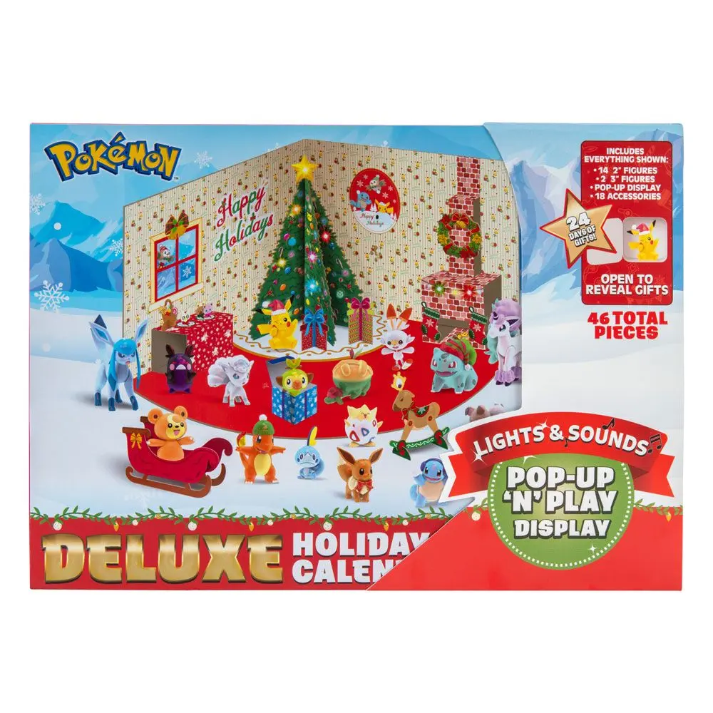 Pokémon Deluxe Adventní Kalendář Holiday fotografii produktu