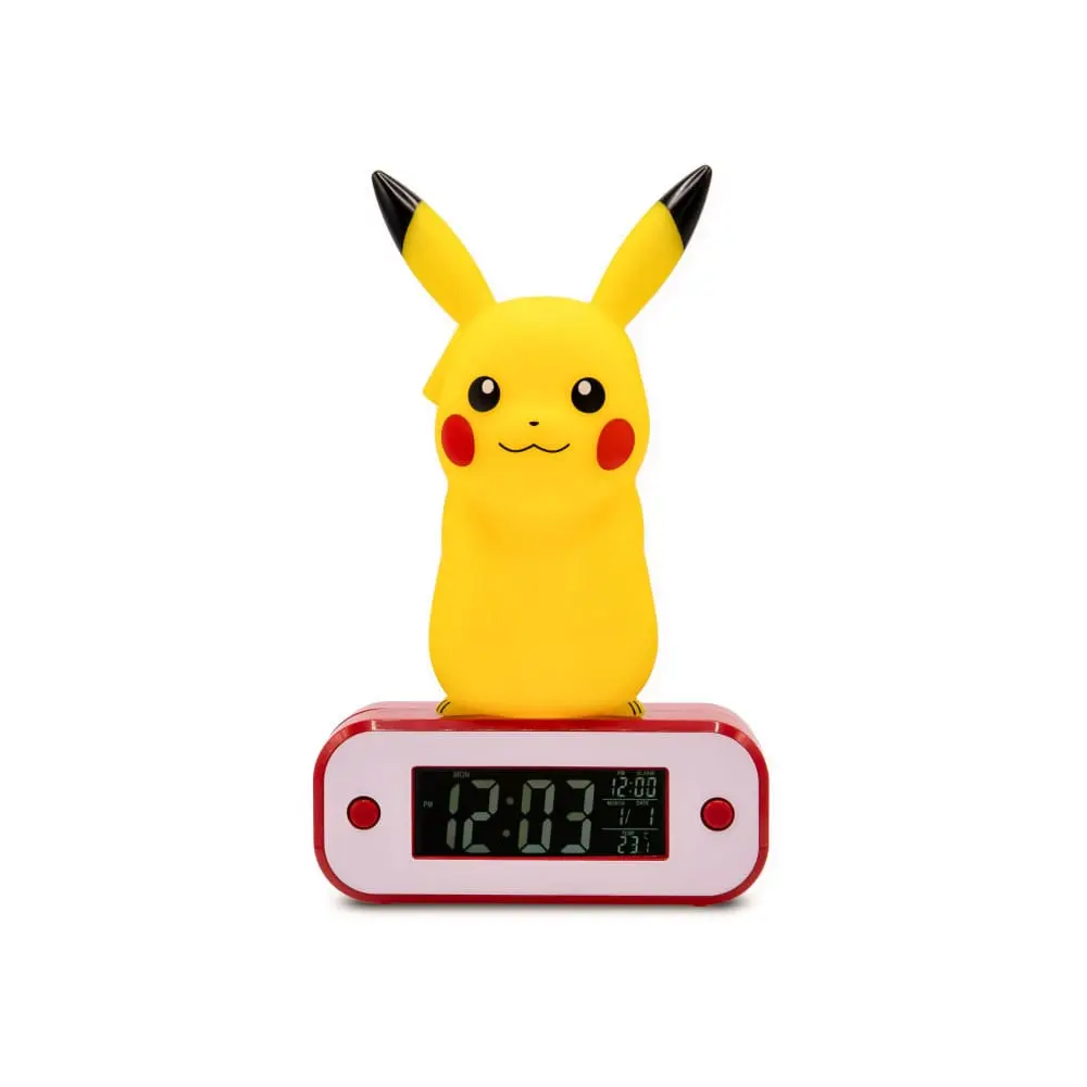 Pokémon Budík se světlem Pikachu 18 cm fotografii produktu