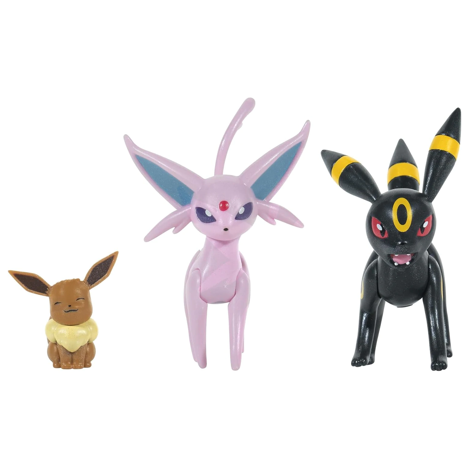 Pokémon Eevee, Espeon & Umbreon multipack figurkový set se speciální povrchovou úpravou fotografii produktu