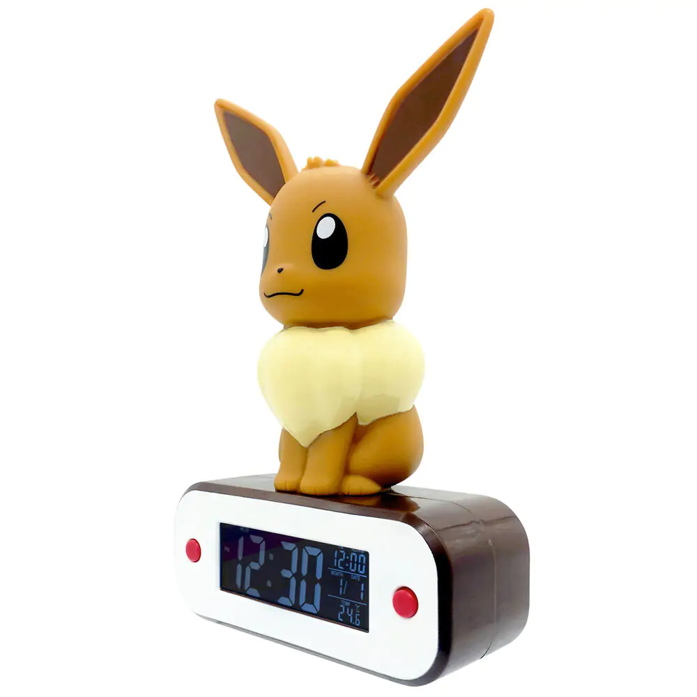 Pokémon Budík se světlem Evoli 22 cm fotografii produktu