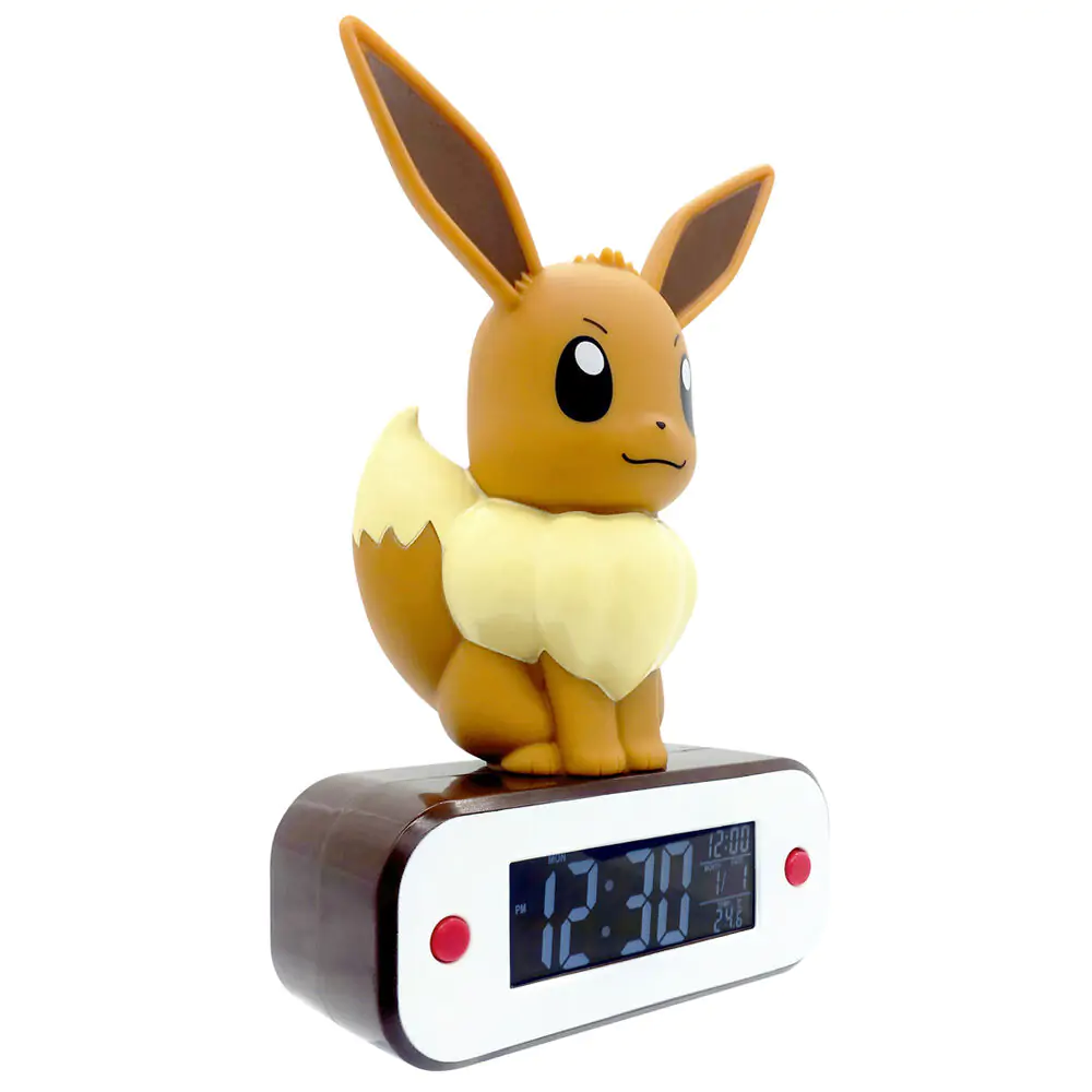Pokémon Budík se světlem Evoli 22 cm fotografii produktu