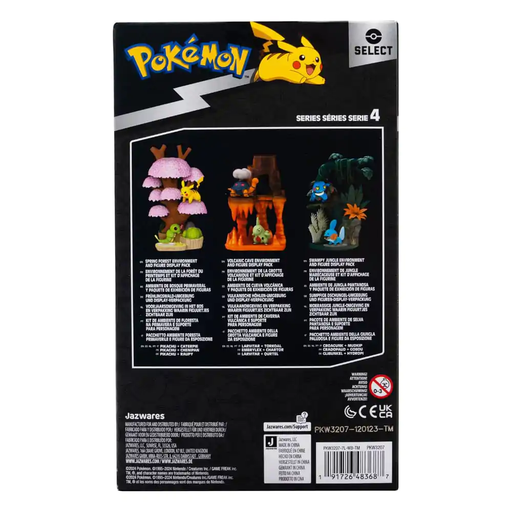 Pokémon Environment Set Jarní les & Caterpie & Pikachu fotografii produktu
