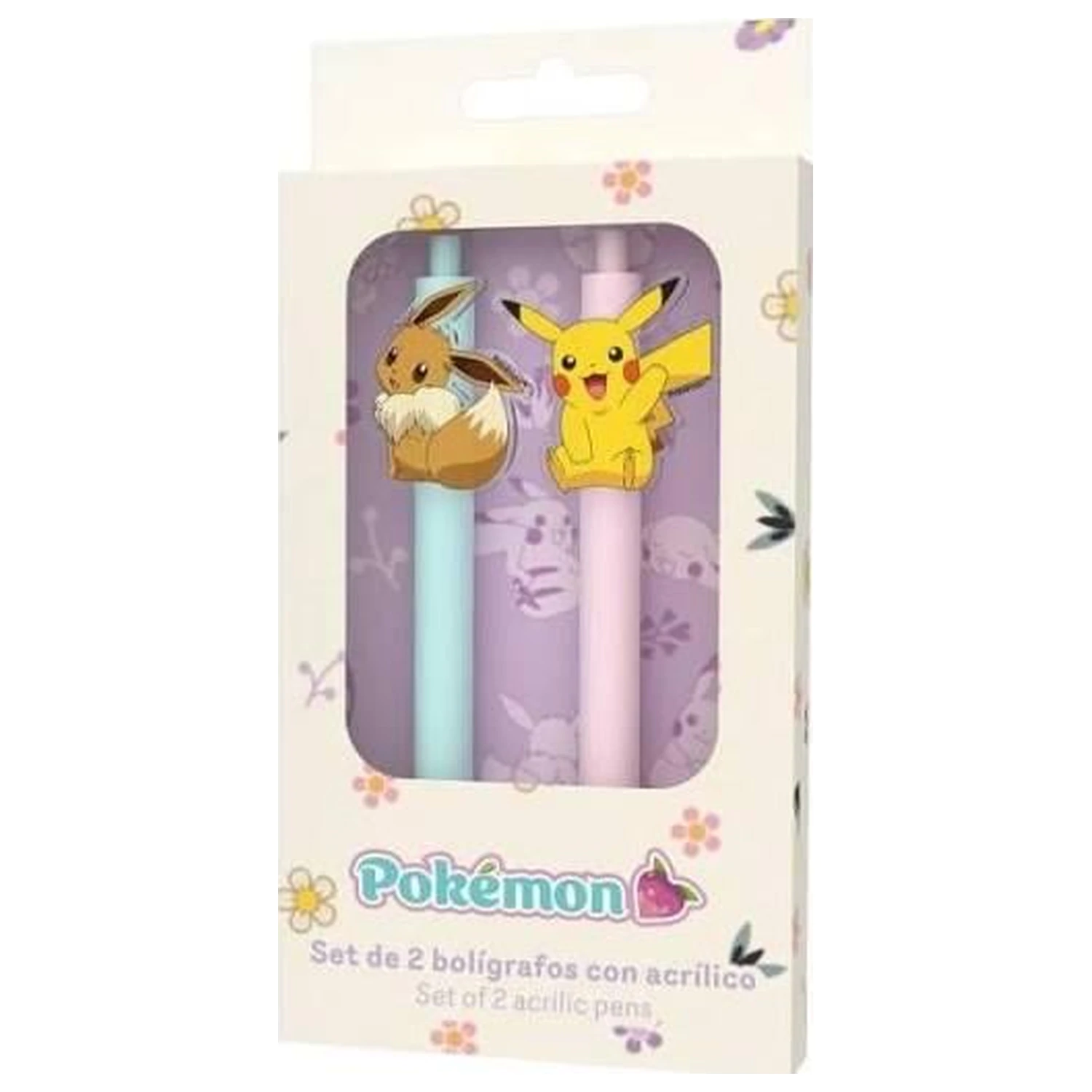 Pokemon Flower Collection balení 2 propisek fotografii produktu