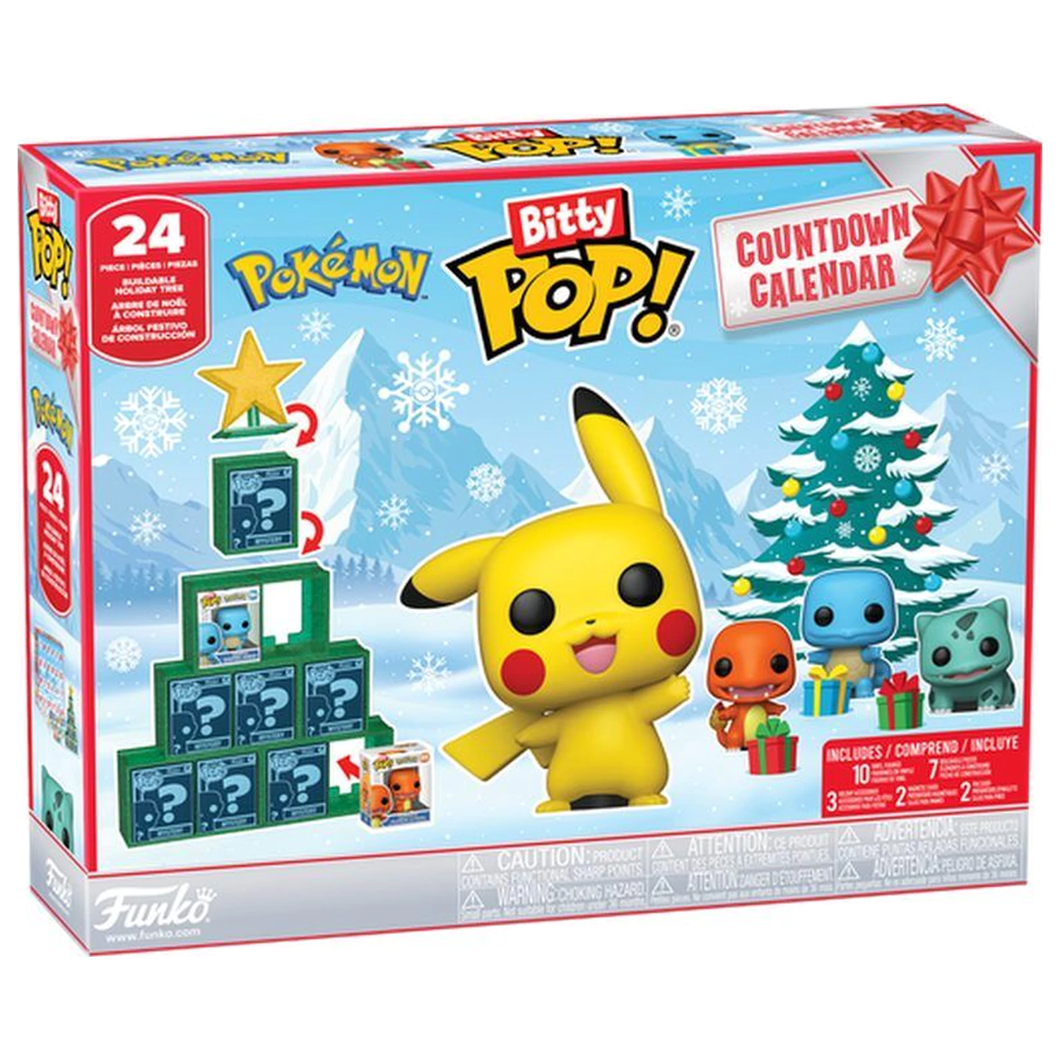 Funko Bitty Pop Adventní kalendář Pokemon fotografii produktu