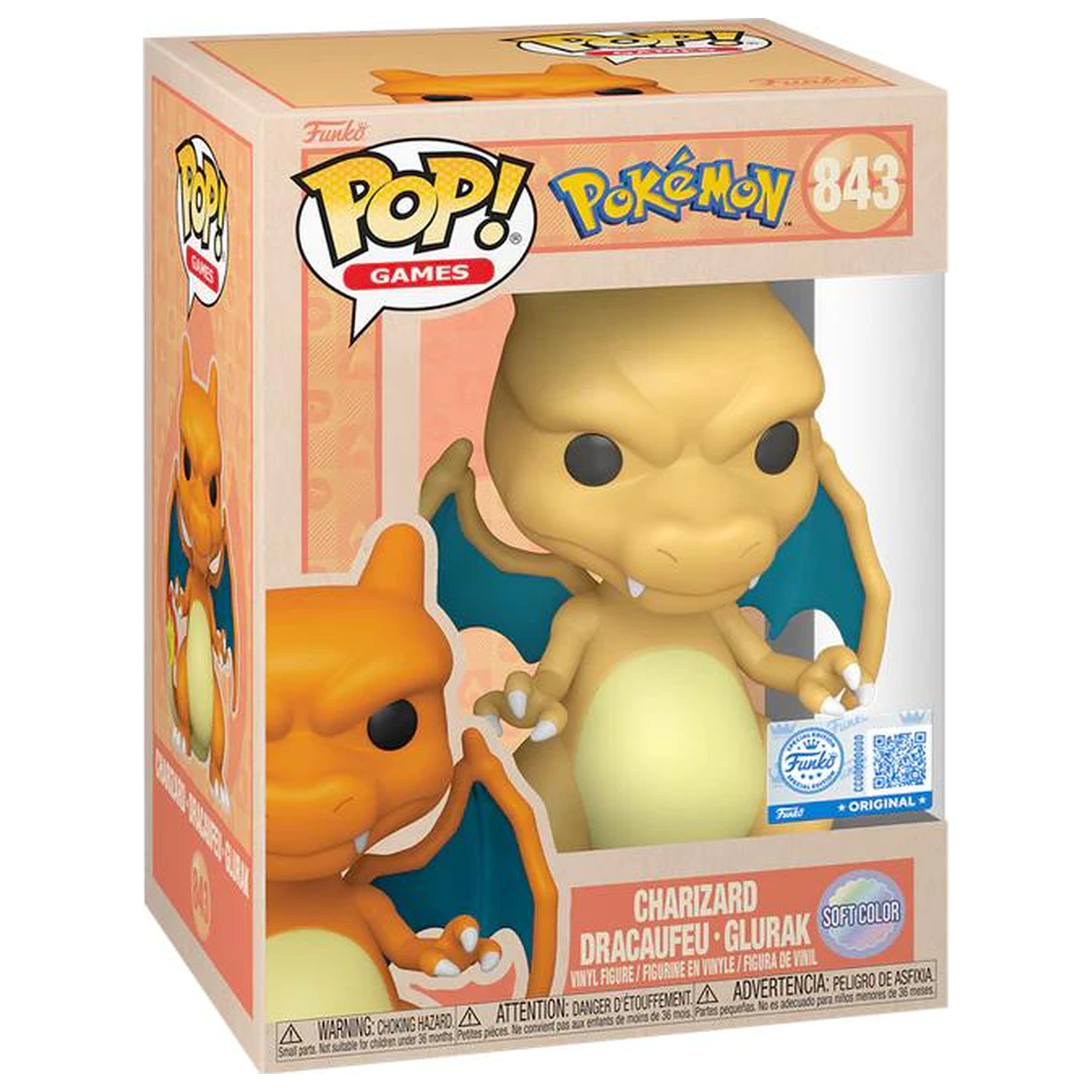 Pokémon Funko POP! figurka Charizard (Soft Color) fotografii produktu